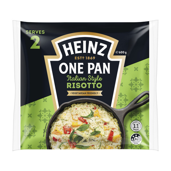 Heinz One Pan Italian Risotto Frozen Rice Meal