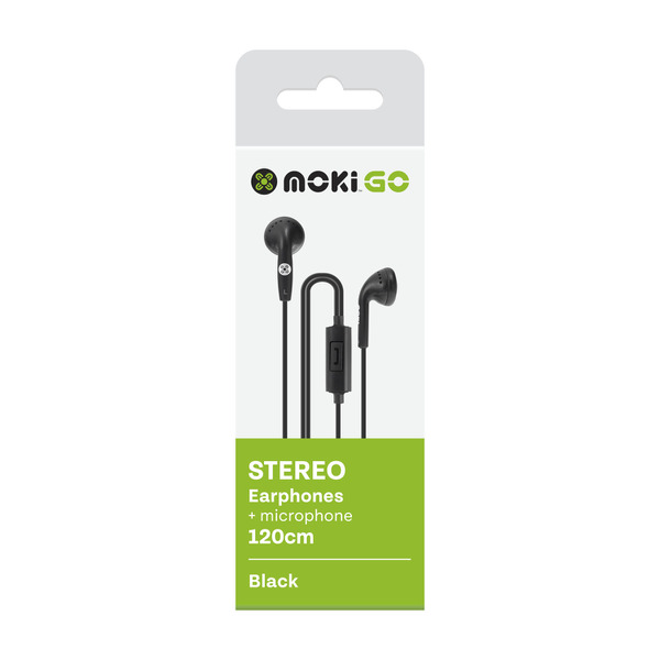 Moki Go In- Ear Earphones With In-Line Mic And Control Mixed Pack