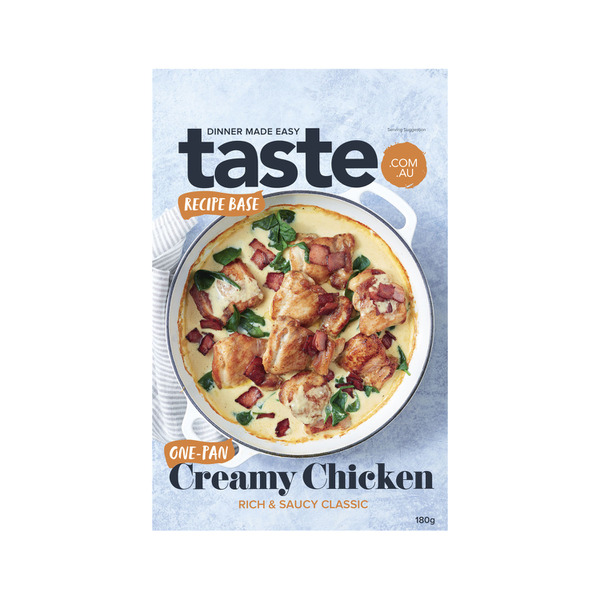 Calories In Taste One Pan Creamy Chicken Recipe Base Calcount 2583