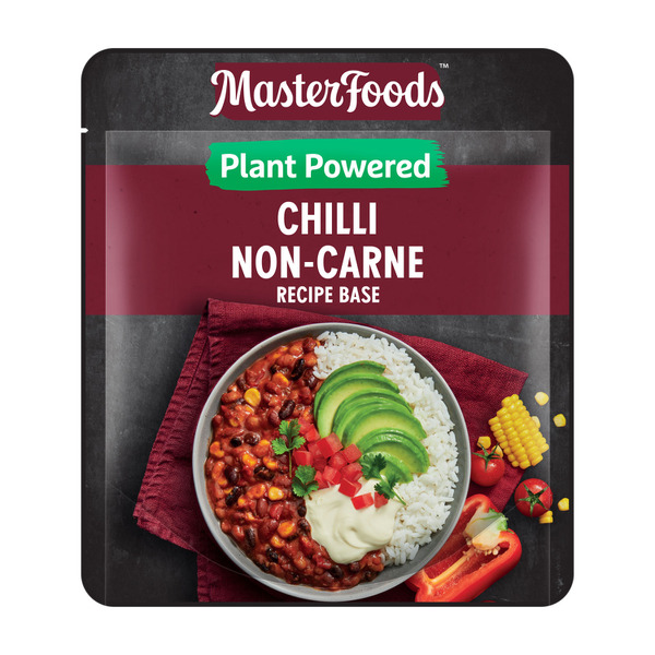 Buy Masterfoods Plant Powered Recipe Base Chilli Non Carne 285g | Coles