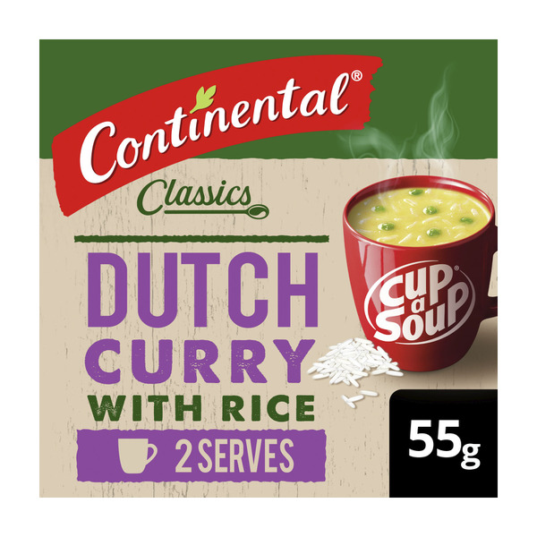 Continental Cup A Soup Dutch Curry With Rice Serves 2