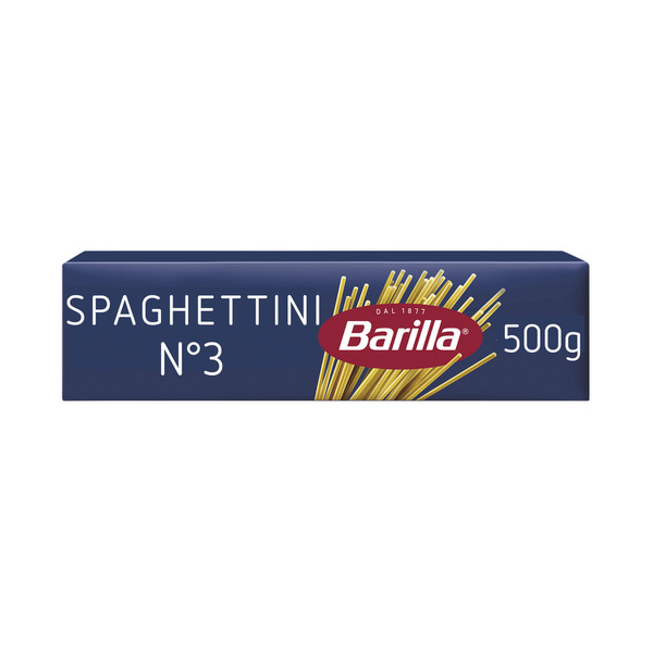 Calories in Barilla Pasta Spaghettini