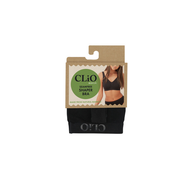 Clio Bamboo Shaper Bra Black 10/12