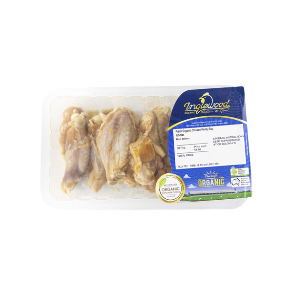 Buy Inglewood Organic Honey Soy Chicken Nibbles 350g Coles