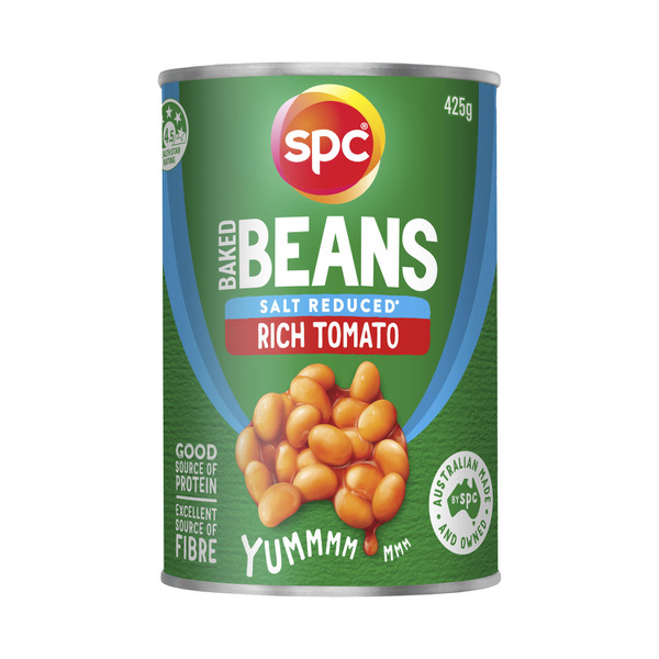 SPC Baked Beans in Rich Tomato Salt Reduced