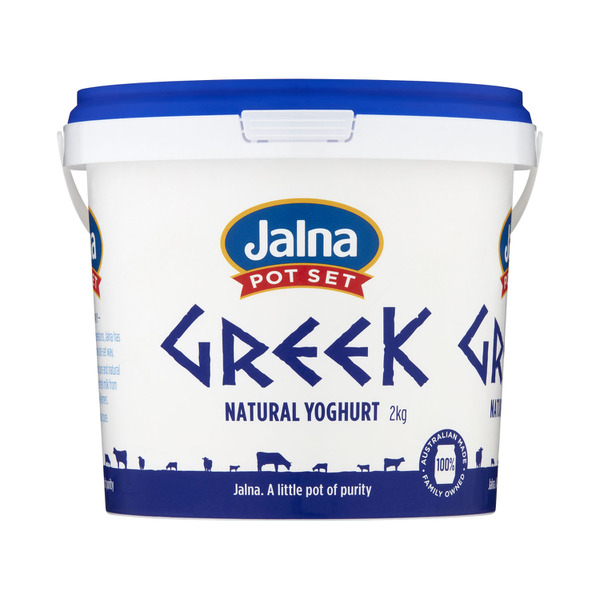 Calories in Jalna Pot Set Greek Style Natural Yoghurt