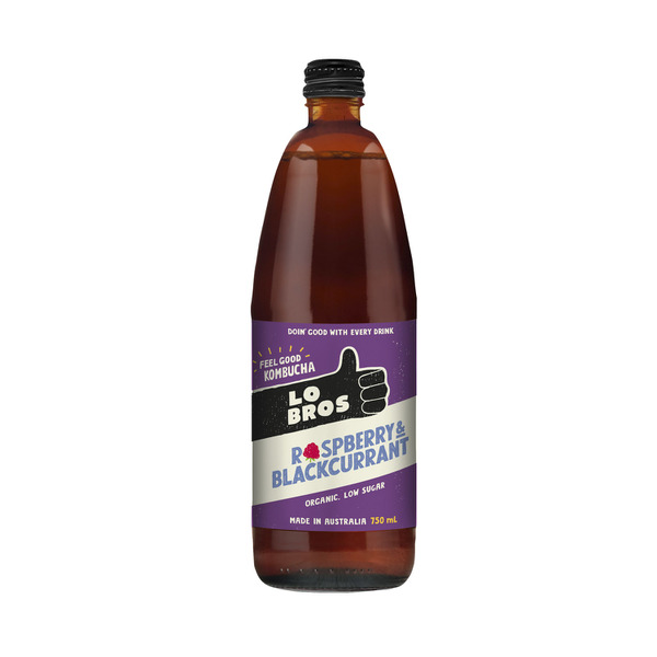 Lo Bros Kombucha Raspberry & Blackcurrant