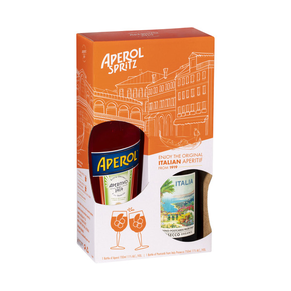 Aperol & Postcard Prosecco Spritz Pack 1.45L | 1 Each