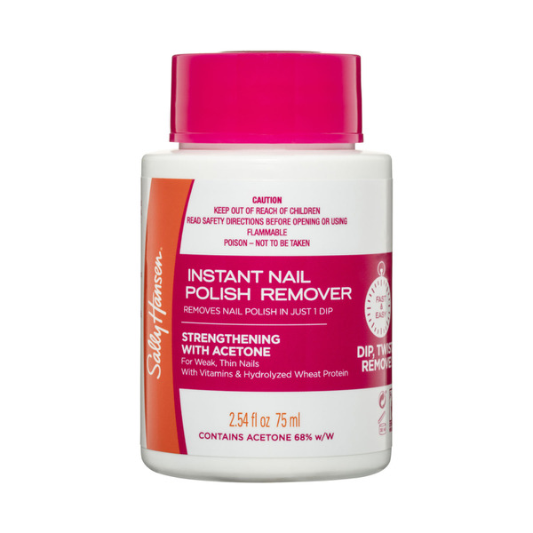 Sally Hansen Nail Polish Remover Strengthing Pot