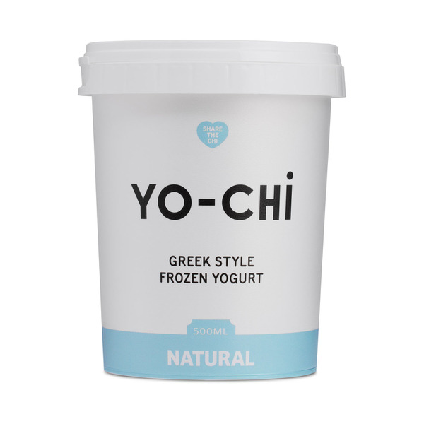 Yo Chi Frozen Natural Yoghurt