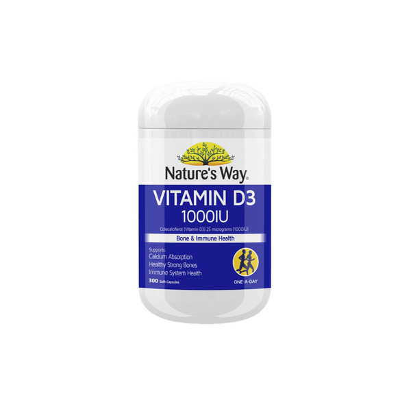 Nature's Way Vitamin D3 1000IU