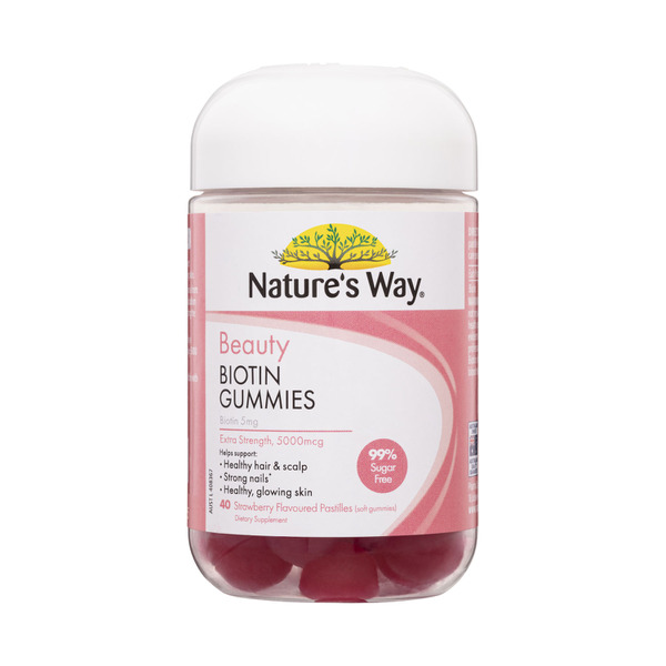 Natures Way Gummies Biotin