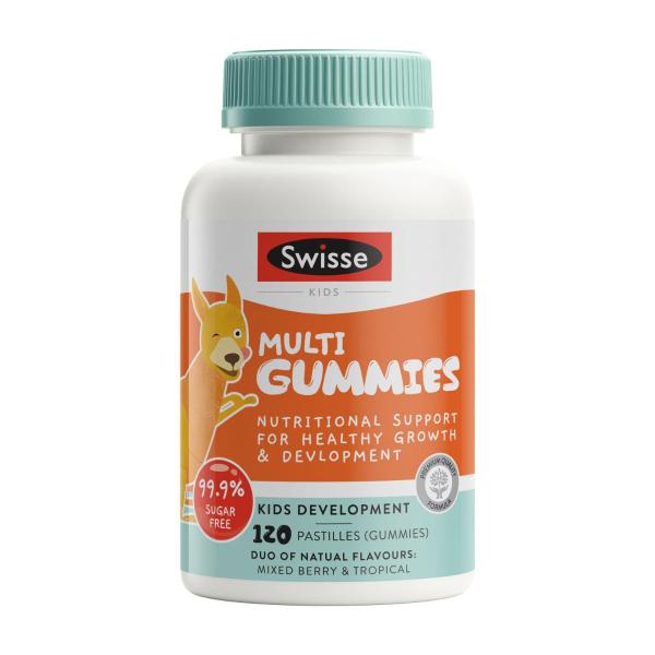 Swisse Kids Multi Gummies Nutritional Support for Healthy Growth & Development