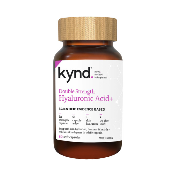 Kynd Double Strength Hyaluronic Acid+