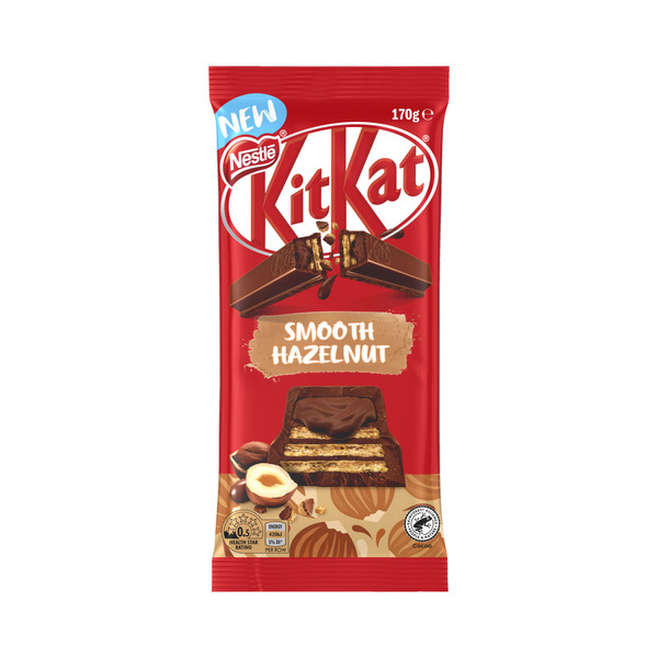KitKat Smooth Hazelnut Milk Chocolate Block