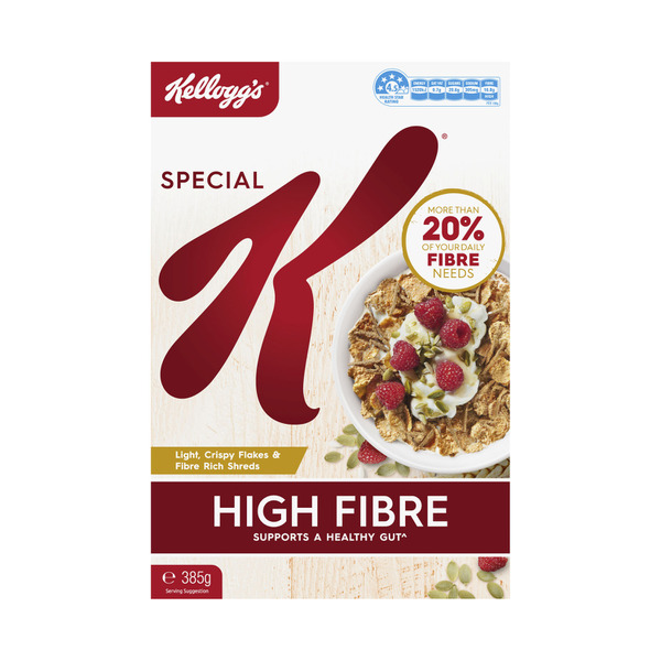 Kellogg's Special K High Fibre Cereal 385g