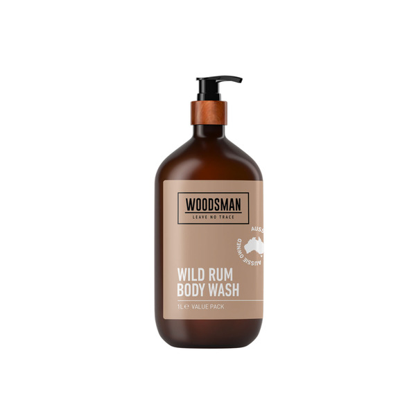 Woodsman Body Wash Wild Rum