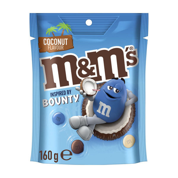 Buy M&m's Coconut Chocolate Snack & Share Bag 160g (Wholesale Case $4.95 x  12 Units) Online, Worldwide Delivery