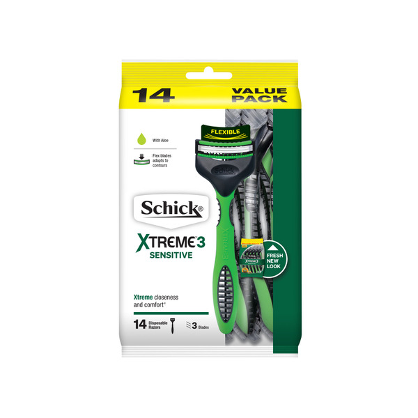 Schick Xtreme 3 Disposable Razors Sensitive