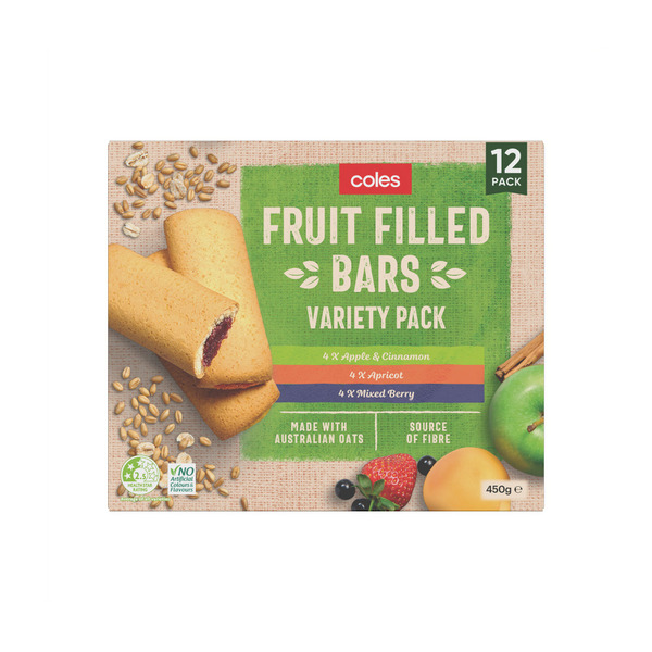 Fruit Filled 12 Bars Variety Pack