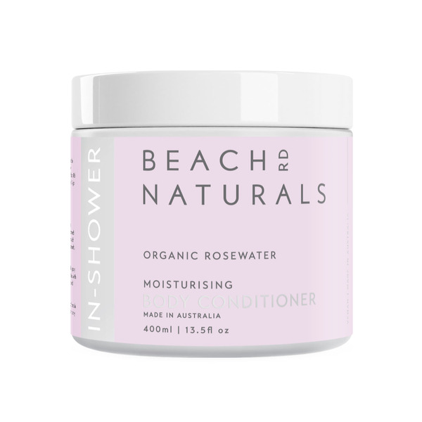 Beach Road Naturals Body Conditioner Organic Rosewater
