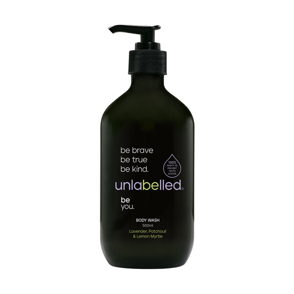 Unlabelled Lavender Patchouli Lemon Myrtle Body Wash