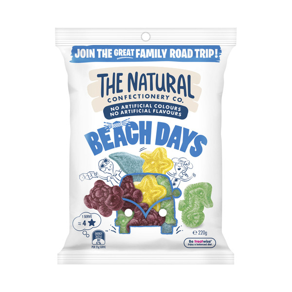 The Natural Confectionery Co. Beach Days Lollies