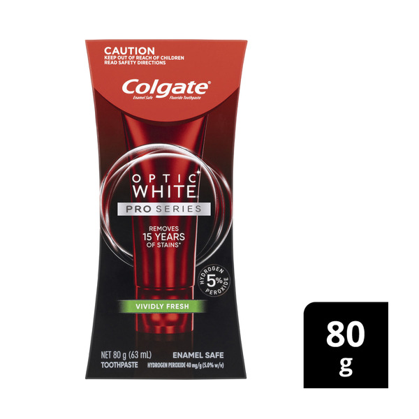 Colgate Optic White Pro Series Vividly Fresh Teeth Whitening Toothpaste