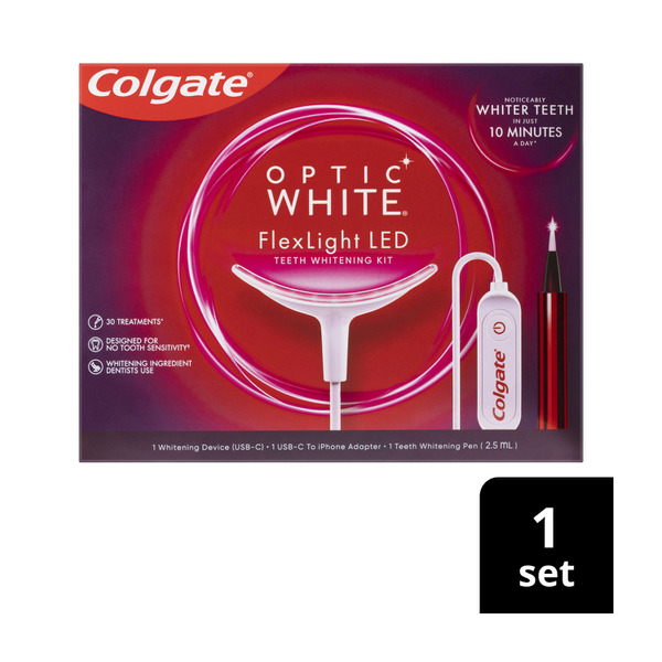 Colgate Optic White Flexlight Led Kit & Pen