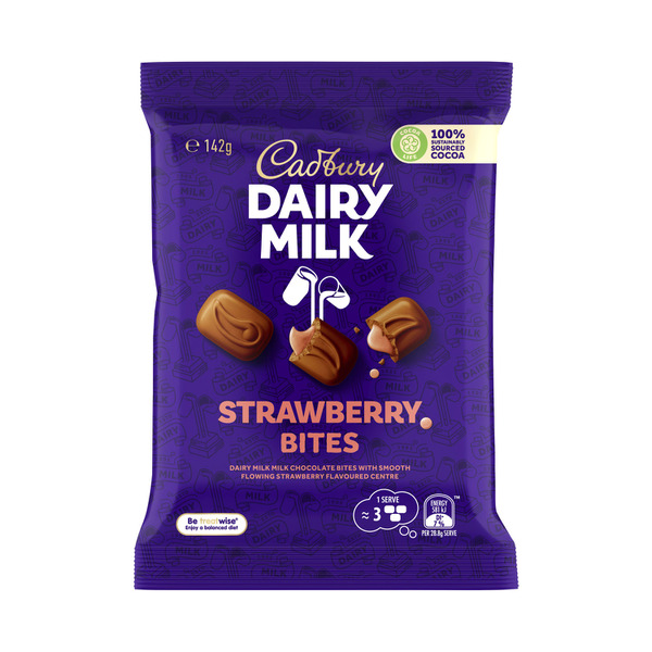 Cadbury Dairy Milk Strawberry Chocolate Bites