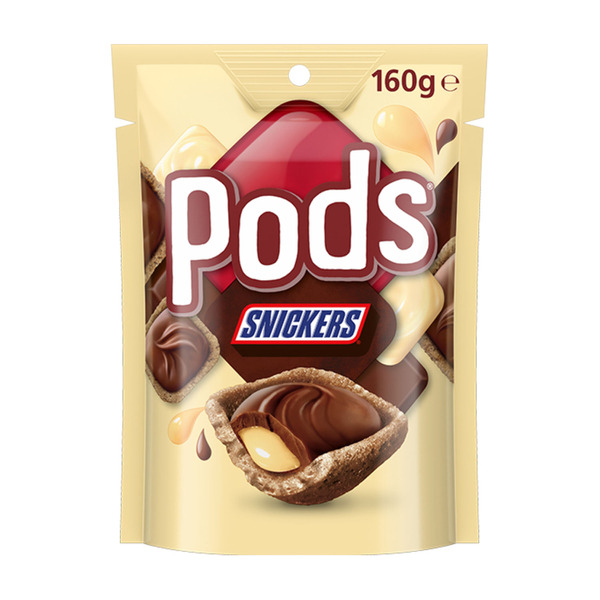 Pods Snickers Chocolate Snack & Share Party Bag