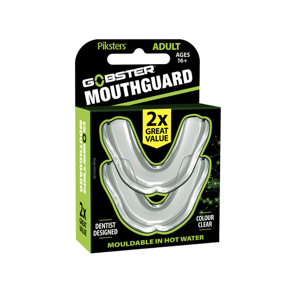 Clear Mouth Guards (5 PACK) - 2 Sizes - BPA Free