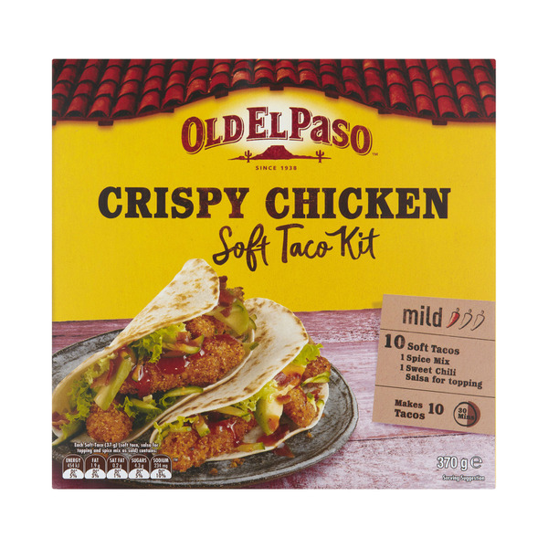 Old El Paso Crispy Chicken Soft Taco Kit Mild