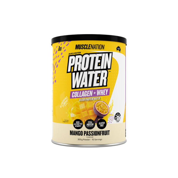 Muscle Nation Protein Water Mango Passionfruit