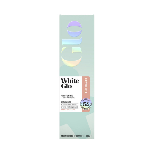 White Glo Toothpaste 5X Whiter Gum Health