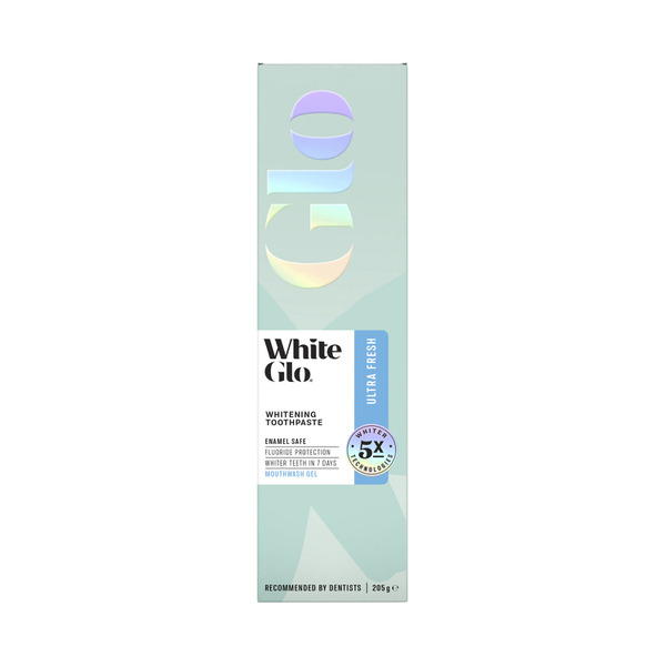 White Glo Toothpaste 5x Whiter Ultra Fresh