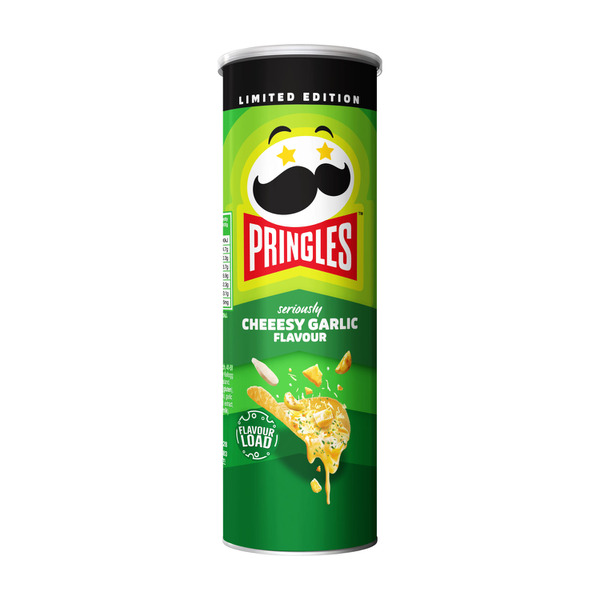 Pringles Seriously Cheesy Garlic Flavour