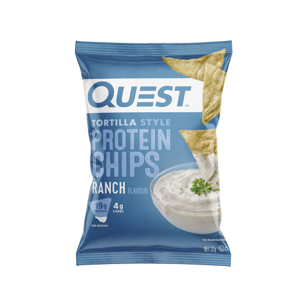 Quest Tortilla Style Protein Chips Ranch