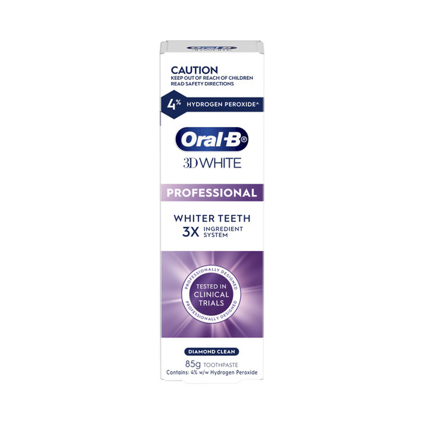 Oral B 3D White Professional Diamond Clean Toothpaste