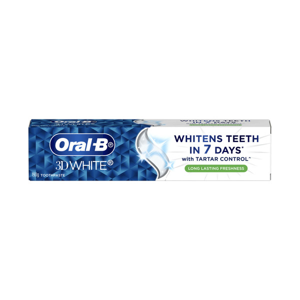 Oral B 3D Whitening Toothpaste Long Lasting Freshness