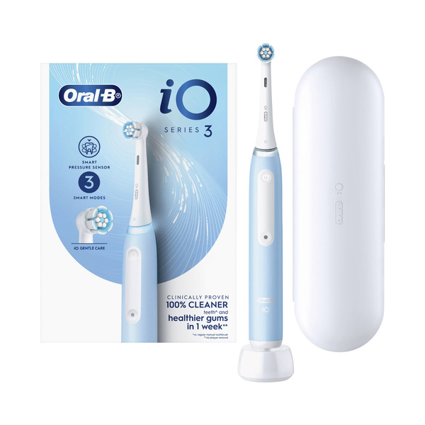 Oral B Io Electric Toothbrush Blue With White Refill