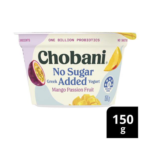 No Sugar Added Yogurt Mango Passionfruit