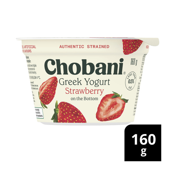 Chobani Greek Yogurt Strawberry