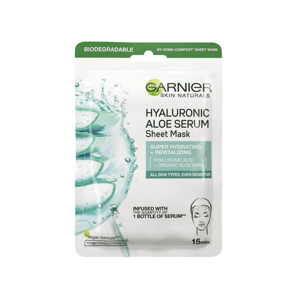 Garnier Hyaluronic Aloe Tissue Mask 28g