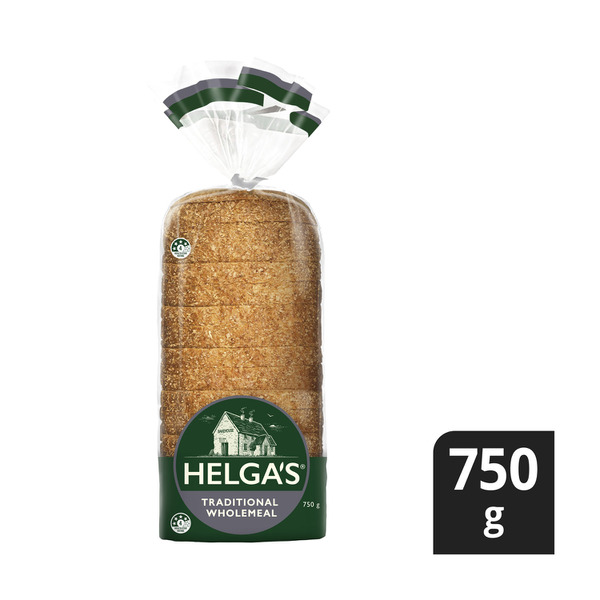 Buy Helga's Traditional Wholemeal Bread 750g Coles