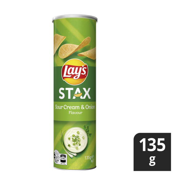 Lay's Stax Sour Cream & Onion | 135g