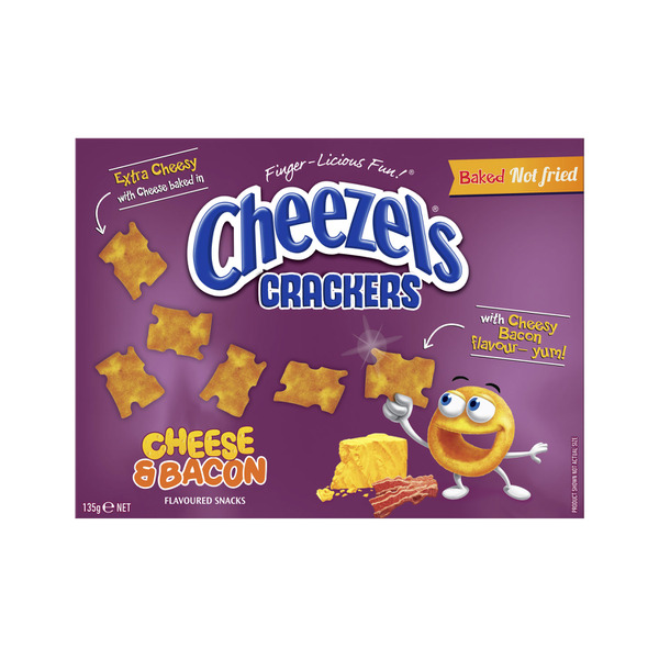 Cheezels Crackers Cheeze Bacon | 135g
