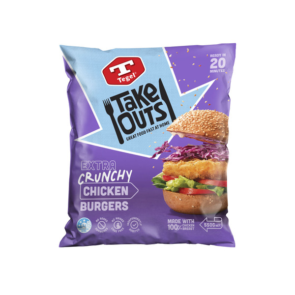 Tegels Take Out Crunchy Chicken Burger