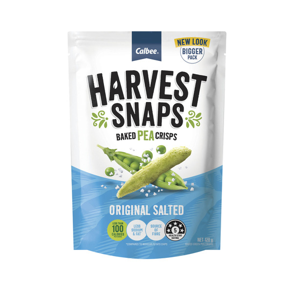 Calories in Harvest Snaps Pea Original Salted