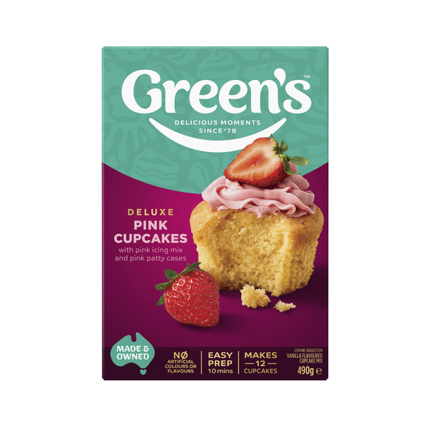 Greens Pink Cup Cakes